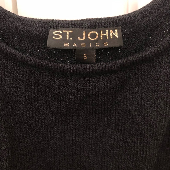 St. John Basics Knit Tank Top - Picture 3 of 3